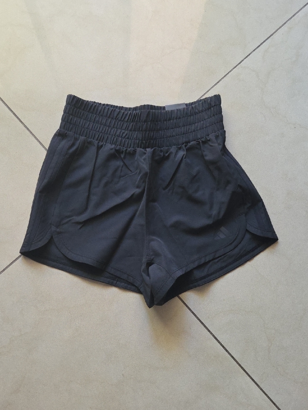 NWT Adidas Black Women’s Athletic Shorts with High Elastic Waistband XS